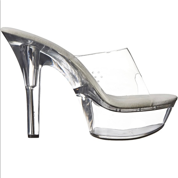 Platform clear pumps - Picture 2 of 2